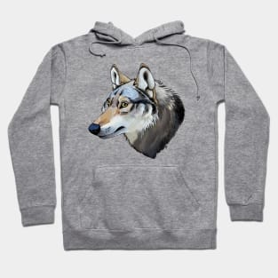 Pencil Wolf Hoodie